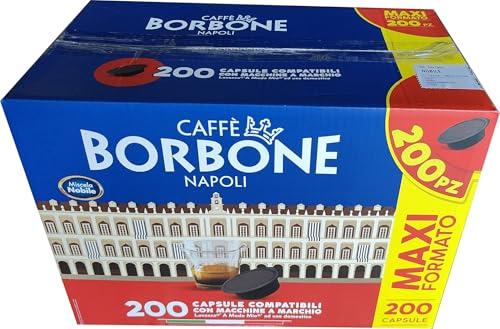 Caffè Borbone 200 Capsule Caffè Compatibile A Modo Mio Miscela Nobile