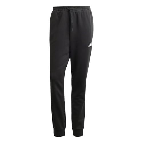 Adidas Essentials FEELCOZY Fleece Pant - Pantaloni Sportivi Uomo Nero/Bianco