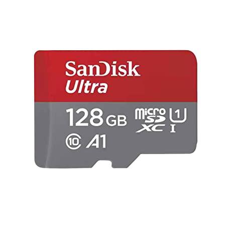 SanDisk Ultra MicroSDXC 128GB per Chromebook UHS-I con Adattatore SD