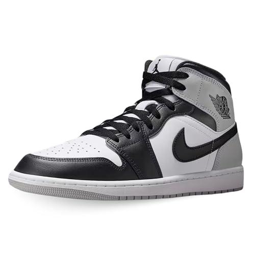 Nike Air Jordan 1 Mid - Bianco/Grigio - Taglia 42
