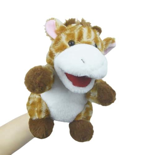 Burattino a Mano Giraffa Realistico Lilizzhoumax - Gioco Educativo e Decorativo
