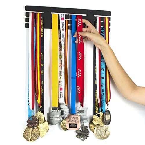 CONTRAXT Porta Medaglie da Parete in Legno - Modello Basic L