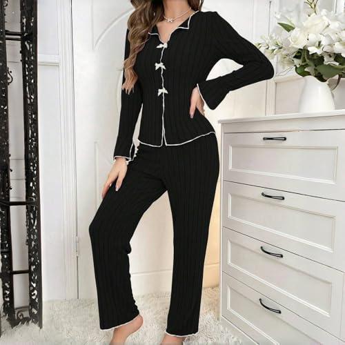 Set da Notte a Costine da Donna - Nero