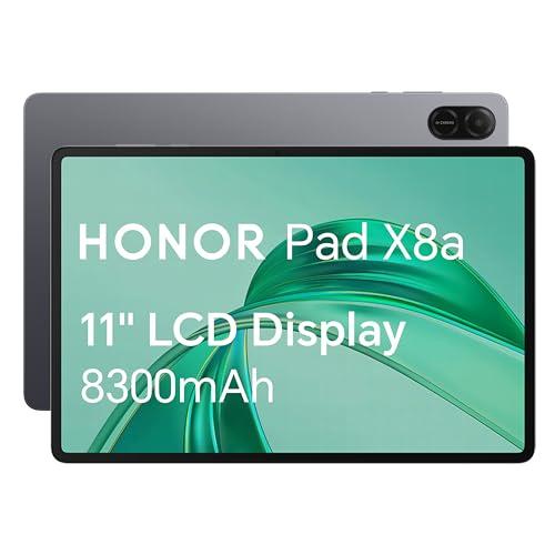 HONOR Pad X8a, Tablet Wi-Fi da 11 pollici, 4 GB+128 GB, Grigio Siderale