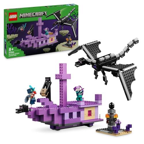 LEGO Minecraft L'Enderdrago e la Nave dell'End