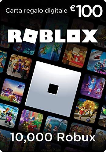 Carta Regalo Roblox - 10.000 Robux [Include un oggetto virtuale esclusivo] [Codice di gioco online]
