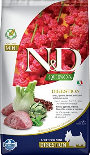 Farmina N&D Quinoa Digestion Agnello e Finocchio Adult Mini 2,5 kg