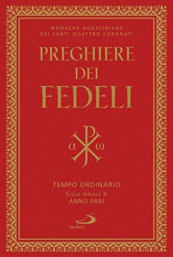 Preghiere dei fedeli. Tempo ordinario. Ciclo feriale II anno pari
