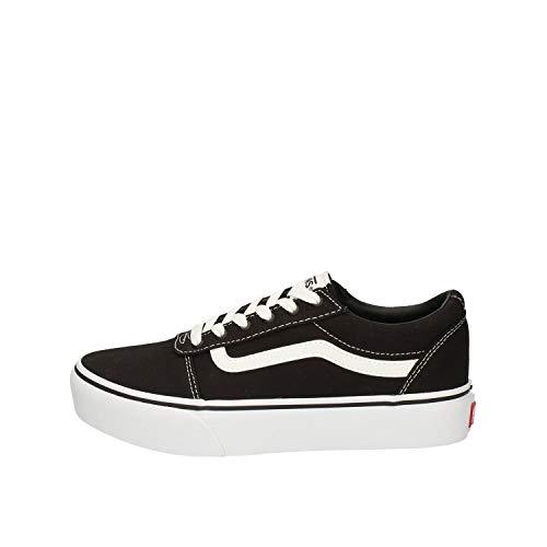 Vans Ward Platform, Scarpe da ginnastica Bambina - Black/White