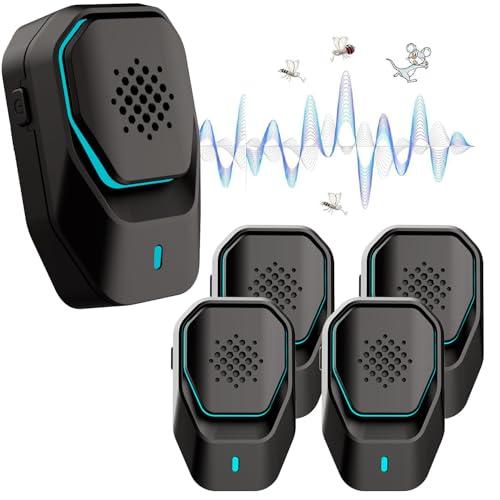 AILEDA Antizanzare Ultrasuoni 4 Pezzi
