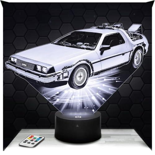 Lampada 3D Ritorno al Futuro - Lampephoto.fr