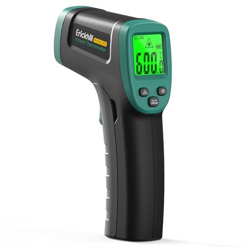 Termometro a Infrarossi Digitale ERICKHILL -50°C ~ 600°C con Laser