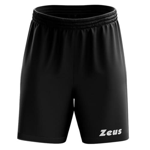 Pantaloncini Sportivi Mida Zeus Unisex Neri