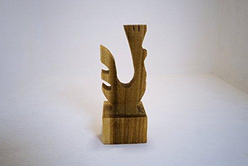 Timbro del Pane Matera - Mod. Gallo in legno di tiglio interamente scolpito a mano