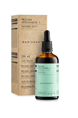 Melissa (Melissa Officinalis L.) Tintura Madre analcolica - estratto liquido - gocce - 100ml - Intergratore Alimentare - Marishanti - 100% Naturale e Vegano