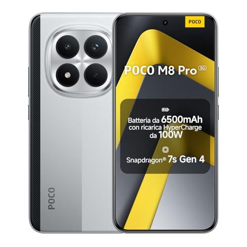 Xiaomi POCO M6 Pro 5G Argento 12GB RAM 512GB ROM