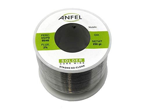 Filo Stagno 60/40 in Bobina da 250gr - 1mm per Saldature Professionali