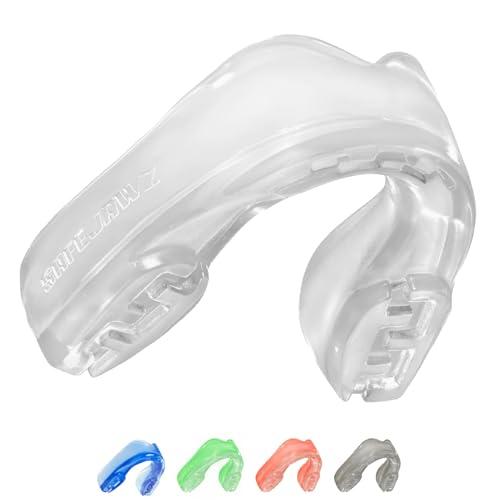 SAFEJAWZ Elements VENTO Paradenti Sportivo Bianco