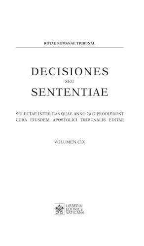 DECISIONES SEU SENTENTIAE.