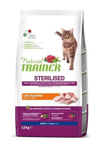 Trainer Cibo per Gatti Sterilizzati con Tacchino, 1.5 kg