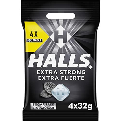 Halls Caramelle Menta Extrastrong Senza Zucchero - 20 Confezioni da 32g