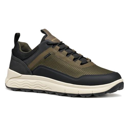Geox U Spherica 4x4 B ABX, Scarpe da Ginnastica Uomo, Verde, 42 EU