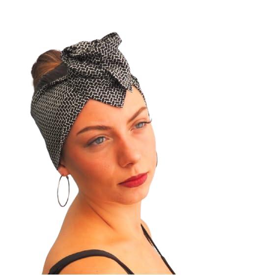 Fascia per Capelli con Ferretto Modellabile - BandanasArte