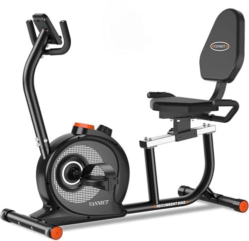 VANNECT Cyclette Pieghevole con Schienale
