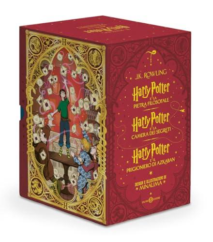 Harry Potter: La pietra filosofale - La camera dei segreti - Il prigioniero di Azkaban. Ediz. papercut MinaLima