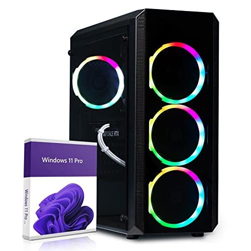 Greed® MK2 Pro - 4K High End Gaming PC Raytracing - Intel Core i9 12900KF + RTX 4070 - computer RGB ultra veloce + desktop da 5,2 GHz - 32 GB DDR4 RAM - 1TB SSD - WLAN + W11 Pro