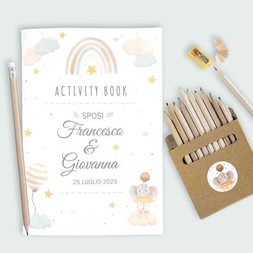 Wedding Bag Bimbi - Activity Book Personalizzato per Matrimoni e Feste