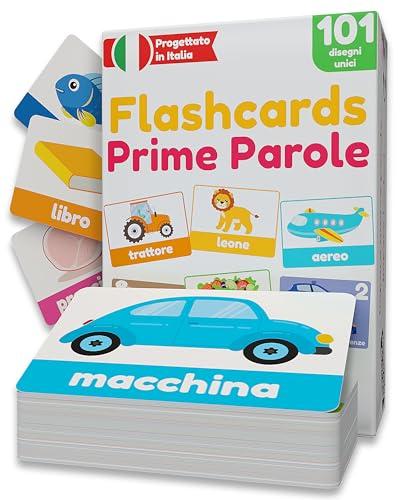 Flashcards Prime Parole Learnworx per Bambini 1-3 Anni