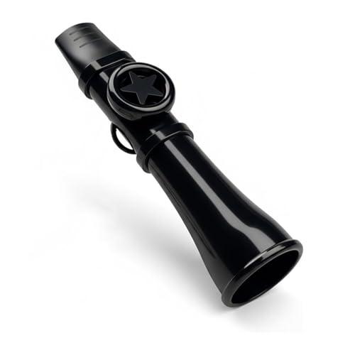 Kazoo Nero in ABS - Strumento Musicale Semplice e Divertente