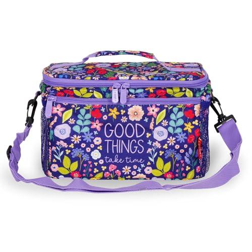 Legami - Borsa Termica Porta Pranzo Flowers