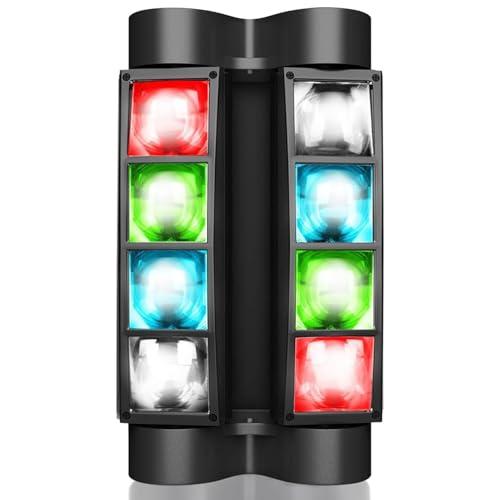 BETOPPER Mini Spider 8 LED RGBW DMX512 - Effetti Luce Discoteca