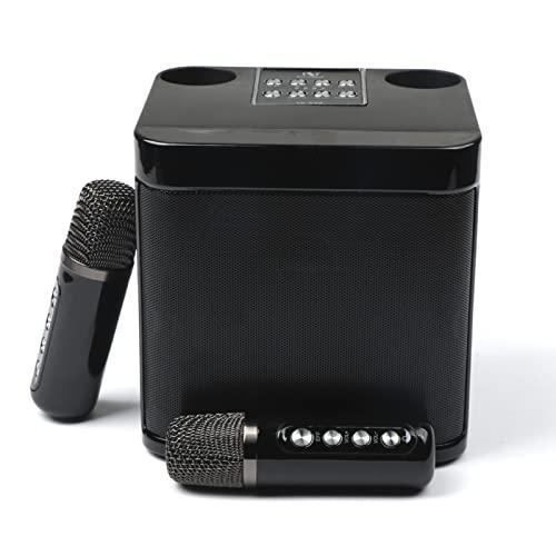 Auveach Cassa Karaoke con 2 Microfoni Wireless