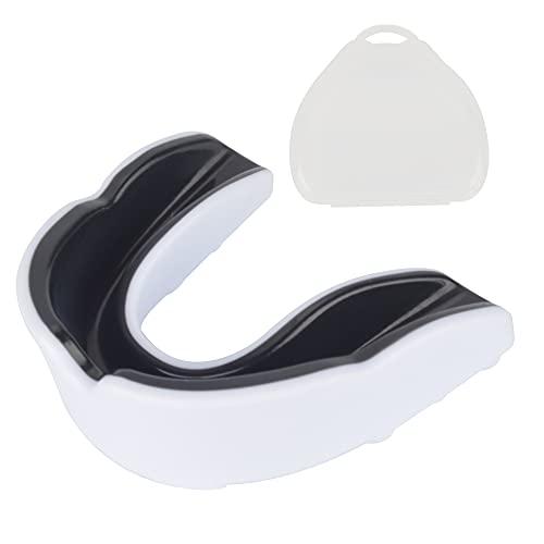 AIBAOBAO Paradenti per Adulti e Junior con Custodia - Protezione Professionale per Sport da Combattimento e di Contatto