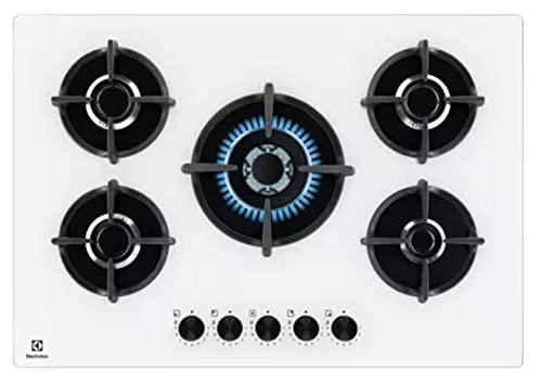 ELECTROLUX Piano Cottura a Gas EGG75372W Bianco 75cm 5 Fuochi