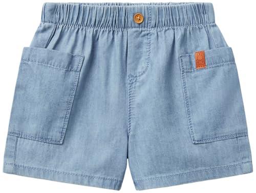 United Colors of Benetton Short in Denim Chambray