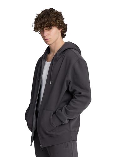 TERRANOVA Felpa Pesante Uomo con Cappuccio e Zip - Canna di Fucile