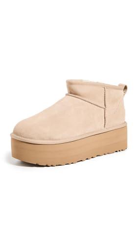 UGG 1135092-SAN W CLASSIC ULTRA MINI PLATFORM Donna, SAND EU 40