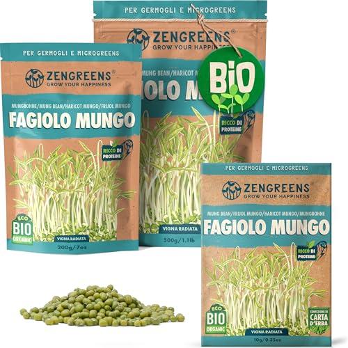 ZenGreens® - Semi di fagioli mung biologico