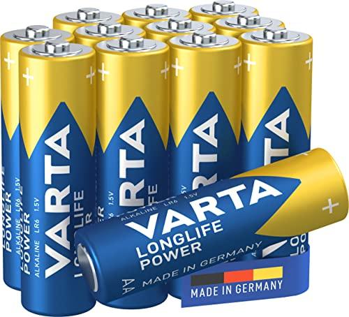 Varta Longlife Power AA - Confezione da 12 Batterie Alcaline