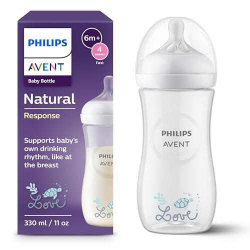 Philips Avent Natural Response Biberon 330ml Flusso 4 (3m+) SCY906/11