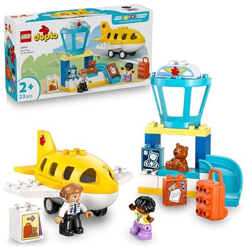 LEGO DUPLO La Prima Volta in Aeroporto 10443 - Gioco Educativo per Bambini
