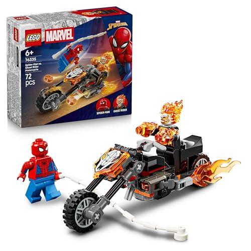 LEGO Marvel Spider-Man vs. Ghost Rider in Motocicletta 76335