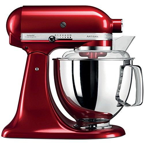 Robot da Cucina KitchenAid Artisan 4,8L Rosso Mela Metallizzato