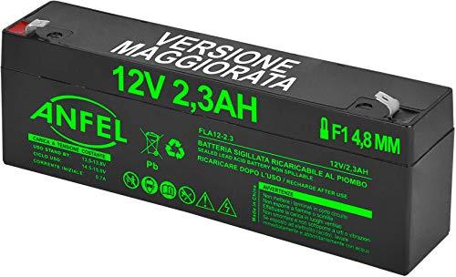 Batteria al piombo ricaricabile ermetica 12V 2.3Ah
