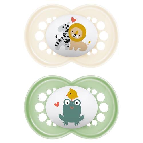 MAM Original Succhietto 16+ Mesi (Set da 2) - Neutro/Verde