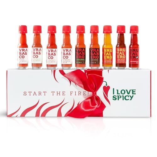 Start the Fire Confezione Regalo – 9 x 20 ml Salse Piccanti Fermentate